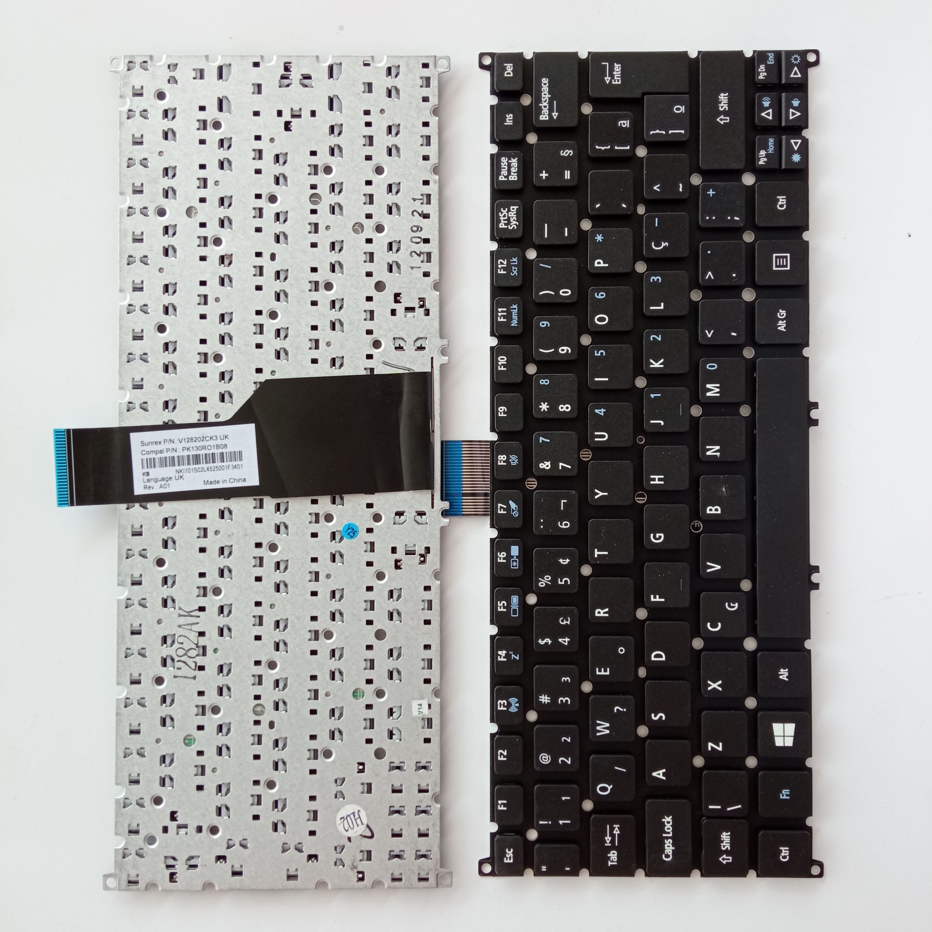 Picture of New Replacement Laptop Keyboard For ACER S3/725/V5-121/V5-171/V5-131 BLACK BR Layout